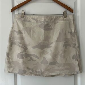 Rip Skirt Quick-Dry Camo Print Wrap-around Swim Cover-Up/Skirt Lg w MEASUREMENTS